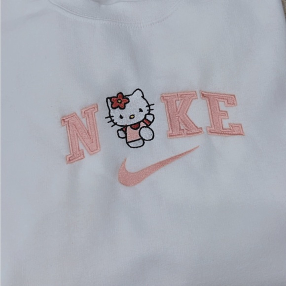 Gildan Shirts Nike Hello Kitty Crewneck Poshmark